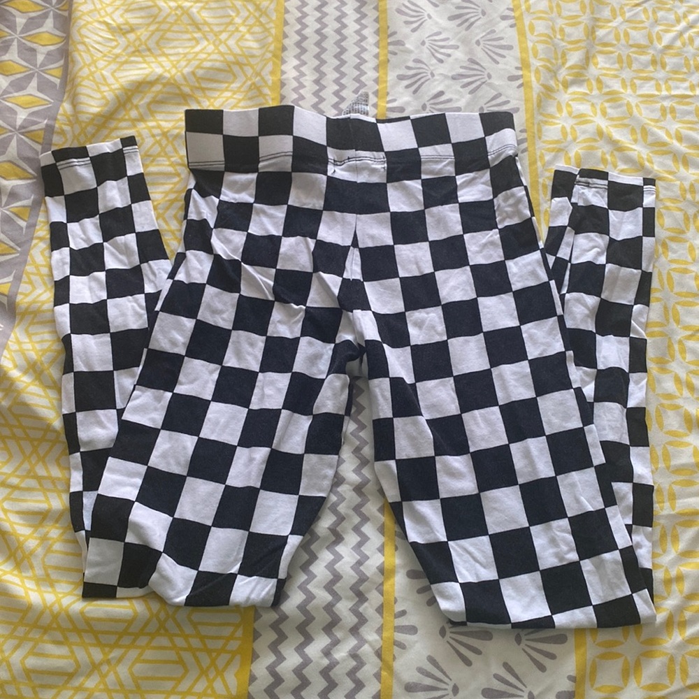 Checkered legging